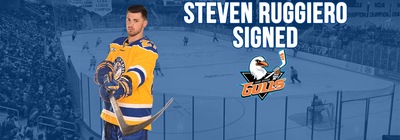 Steven Ruggiero has signed with the San Diego Gulls