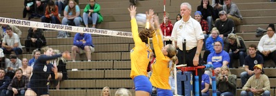 Volleyball Drops Match to Saginaw on the Road