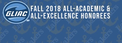 GLIAC Fall 2018 All-Academic Teams