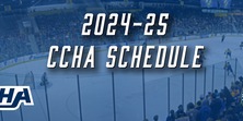 CCHA Reveals 2024-25 Conference Schedule