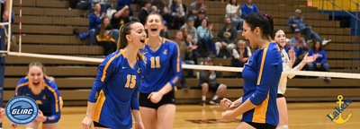 Laker Volleyball Wins 5-Set Thriller Over Cardinals in Home-Opener